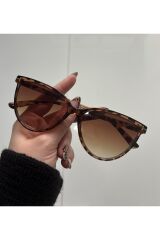 Toms Leopard Güneş Gözlüğü Cateye Kahve Cam Renkli