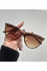 Toms Leopard Güneş Gözlüğü Cateye Kahve Cam Renkli
