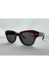 Venüs Kahve Güneş Gözlüğü Wayfarer Siyah Cam Renkli