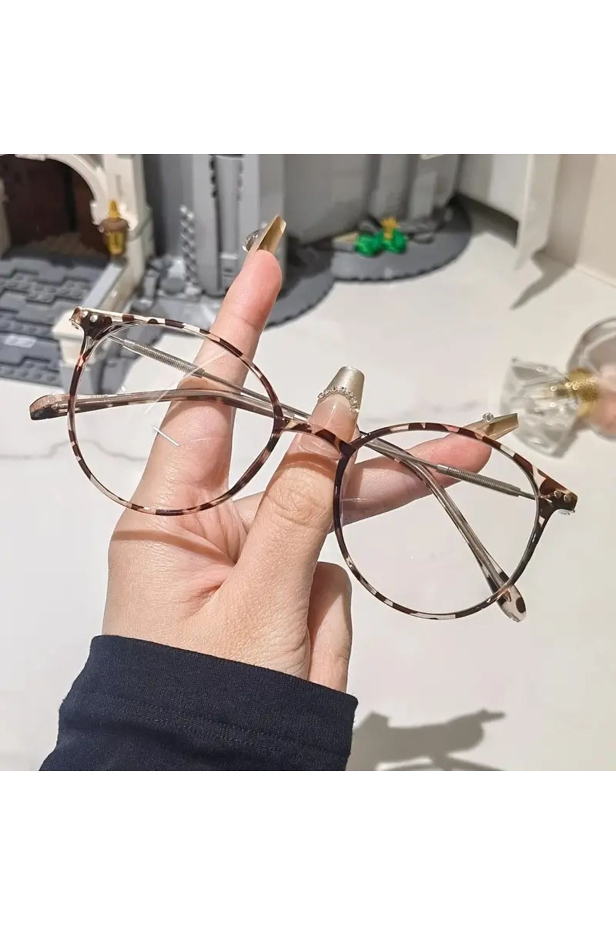 Mavi Işık Korumalı Unisex Gözlük Blue Block Optik Uyumlu Camları Değişebilir
