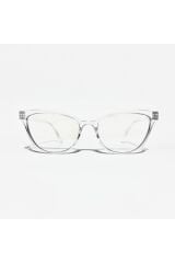 Lily White Mavi Işık Korumalı Gözlük Unisex Cateye Optik Uyumlu Camları Değişebilir