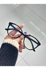 Talia Siyah Mavi Işık Filtreli Ekran Gözlüğü Optik Uyumlu Camları Değişebilir