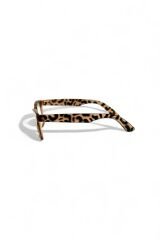 Unisex Wayfarer Leopar Mavi Işık Korumalı Gözlük