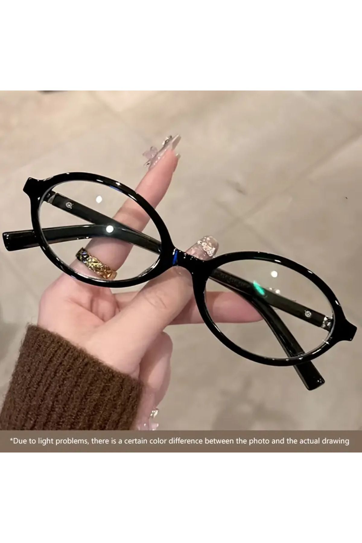 MIUX LEOPAR OVAL ÇERÇEVE Mavi Işık Korumalı Ekran gözlüğü, Optik Uyumlu, Camları Değişebilir