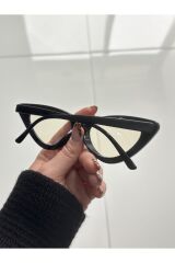 Hallowe Black Mavi Işık Filtreli Ekran Gözlüğü Optik Uyumlu Camları Değişebilir
