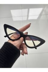 Hallowe Black Mavi Işık Filtreli Ekran Gözlüğü Optik Uyumlu Camları Değişebilir