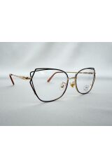 Horizon Cateye Mavi Işık Korumalı Kahve Ekran Gözlüğü Optik Uyumlu Camları Değişebilir Unisex