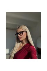 Kawai Mavi Işık Korumalı Siyah Ekran Gözlüğü Camları Değişebilir Unisex Kadın Erkek