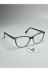Dolente Mavi Işık Korumalı Unisex Gözlük BlueBlock 56-17-143 Optik Uyumlu Camları Değişebilir