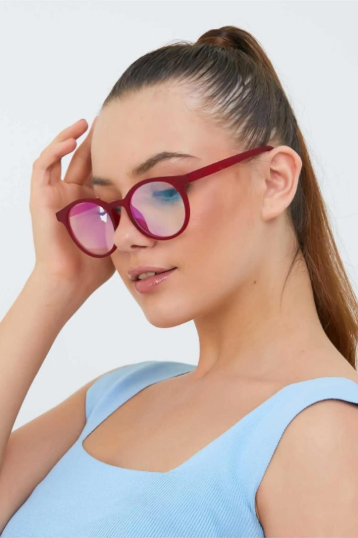 Unisex Mavi Işık Filtreli Korumalı Bilgisayar Ekran Gözlüğü Blue Block Yeni Sezon BlueBlock