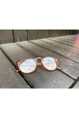 Leopar Desen Unisex Mavi Işık Filtreli Korumalı Bilgisayar Gözlüğü