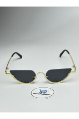 GUPP SİYAH GÜNEŞ GÖZLÜĞÜ Cateye Gold Çerçeve 52 ekartman