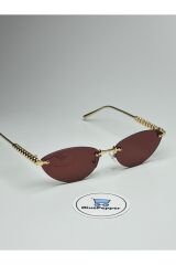 CARTYY V4 BORDO GÜNEŞ GÖZLÜĞÜ Cateye Çerçeve 60-18-143 ekartman