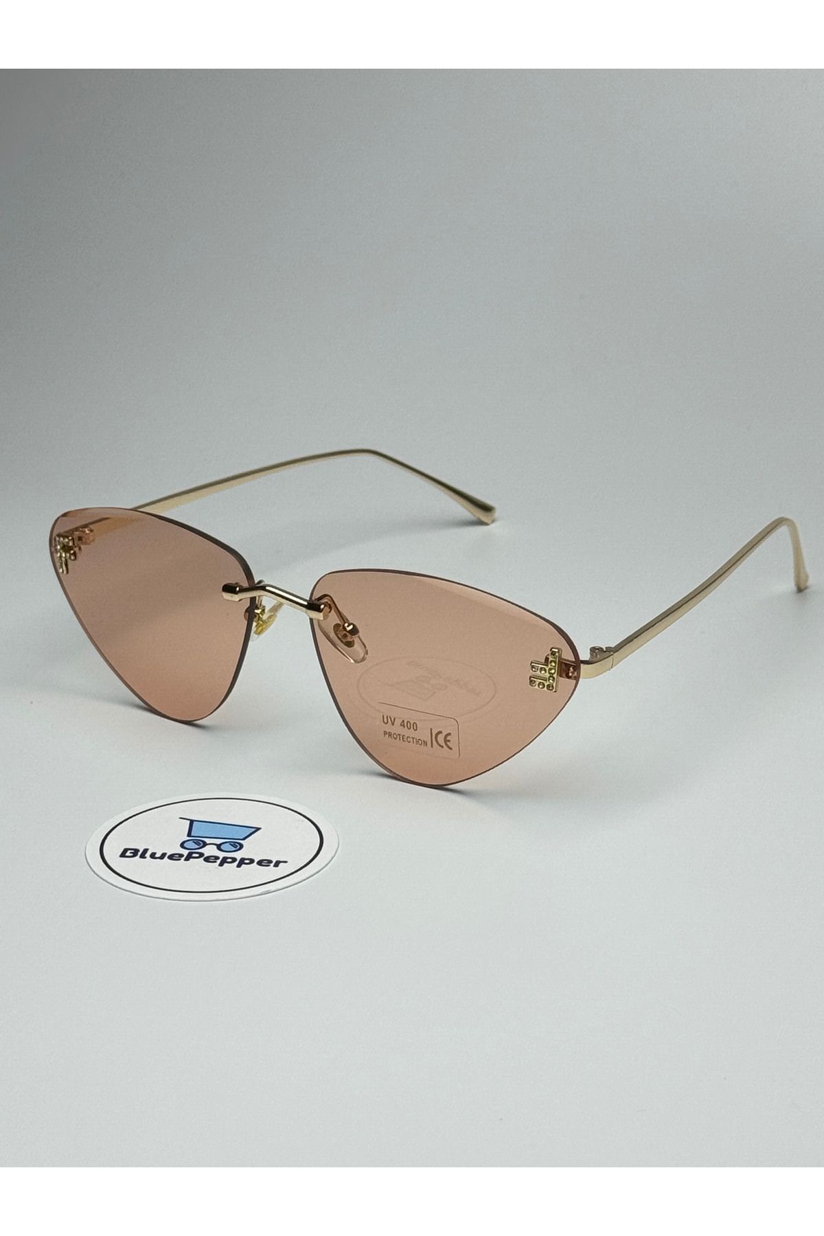 FENDYY V3 PEMBE GÜNEŞ GÖZLÜĞÜ Cateye Çerçeve 62-17-145 ekartman