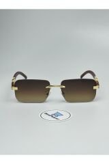 CARTYY V3 KAHVE GÜNEŞ GÖZLÜĞÜ Dikdörtgen Çerçeve 56 ekartman