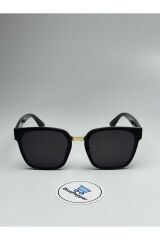 DEOR V2 SİYAH GÜNEŞ GÖZLÜĞÜ Büyük Çerçeve Siyah Cam Renkli 63 ekartman