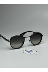 RAYVEN SİYAH GÜNEŞ GÖZLÜĞÜ Yuvarlak Siyah Çerçeve 55-18-140 ekartman