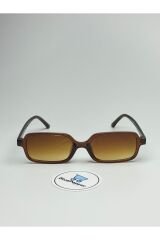 MIUX v5 Kahverengi Güneş Gözlüğü Dökdörtgen Model 49-16-145