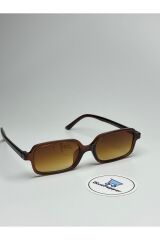 MIUX v5 Kahverengi Güneş Gözlüğü Dökdörtgen Model 49-16-145