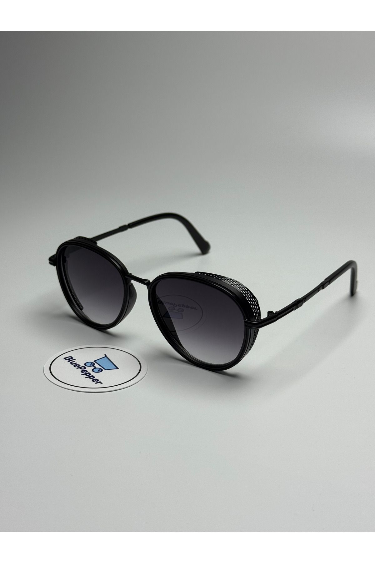 Susa Siyah Güneş Gözlüğü Süzgeçli Model Siyah Cam Renkli