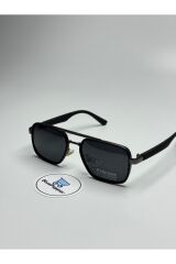 Depa Siyah Polarize Güneş Gözlüğü Pilot Model Siyah Cam Renkli