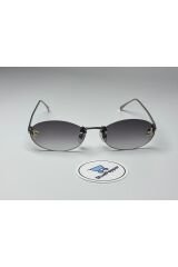 FENDYY SİYAH GÜNEŞ GÖZLÜĞÜ Oval Çerçeve Siyah Cam Renkli 52 ekartman