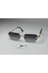 MIUX V2 SİYAH GÜNEŞ GÖZLÜĞÜ Geometrik Çerçeve Siyah Cam Renkli 56-18-142