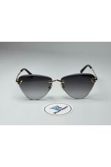 DAMY SİYAH GÜNEŞ GÖZLÜĞÜ Cateye Çerçeve Degrade Siyah Cam Renkli 56-18-139