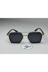 VITRUM GOLD GÜNEŞ GÖZLÜĞÜ Pilot Metal Çerçeve Siyah Cam Renkli 54-19-147