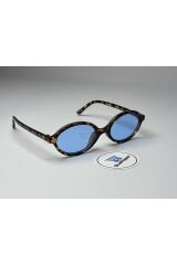 MIUX LEOPAR GÜNEŞ GÖZLÜĞÜ Oval Mavi Cam Renkli
