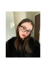 Lily Black Mavi Işık Korumalı Gözlük Unisex Cateye Optik Uyumlu Camları Değişebilir