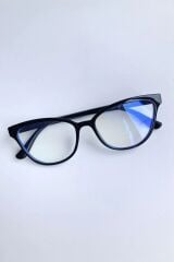 Cateye Mavi Işık Korumalı Siyah Ekran Gözlüğü Kadın Optik Uyumlu Camları Değişebilir
