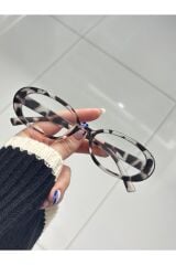 CAT EYE KLASİK RETRO Zebra Mavi Işık Korumalı Blue Block Ekran gözlüğü