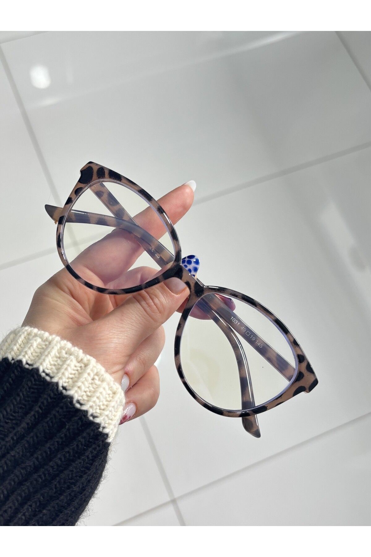 Talia Zebra Mavi Işık Filtreli Ekran Gözlüğü Optik Uyumlu Camları Değişebilir