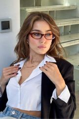 CAT EYE RETRO Mavi Işık Korumalı Blue Block Ekran gözlüğü Optik Uyumlu Camları Değişebilir