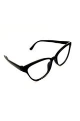 Talya Cateye Siyah Mavi Işık Filtreli Ekran Gözlüğü Optik Uyumlu Camları Değişebilir