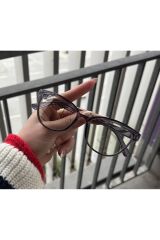 Talya Cateye Gri Mavi Işık Filtreli Ekran Gözlüğü Optik Uyumlu Camları Değişebilir