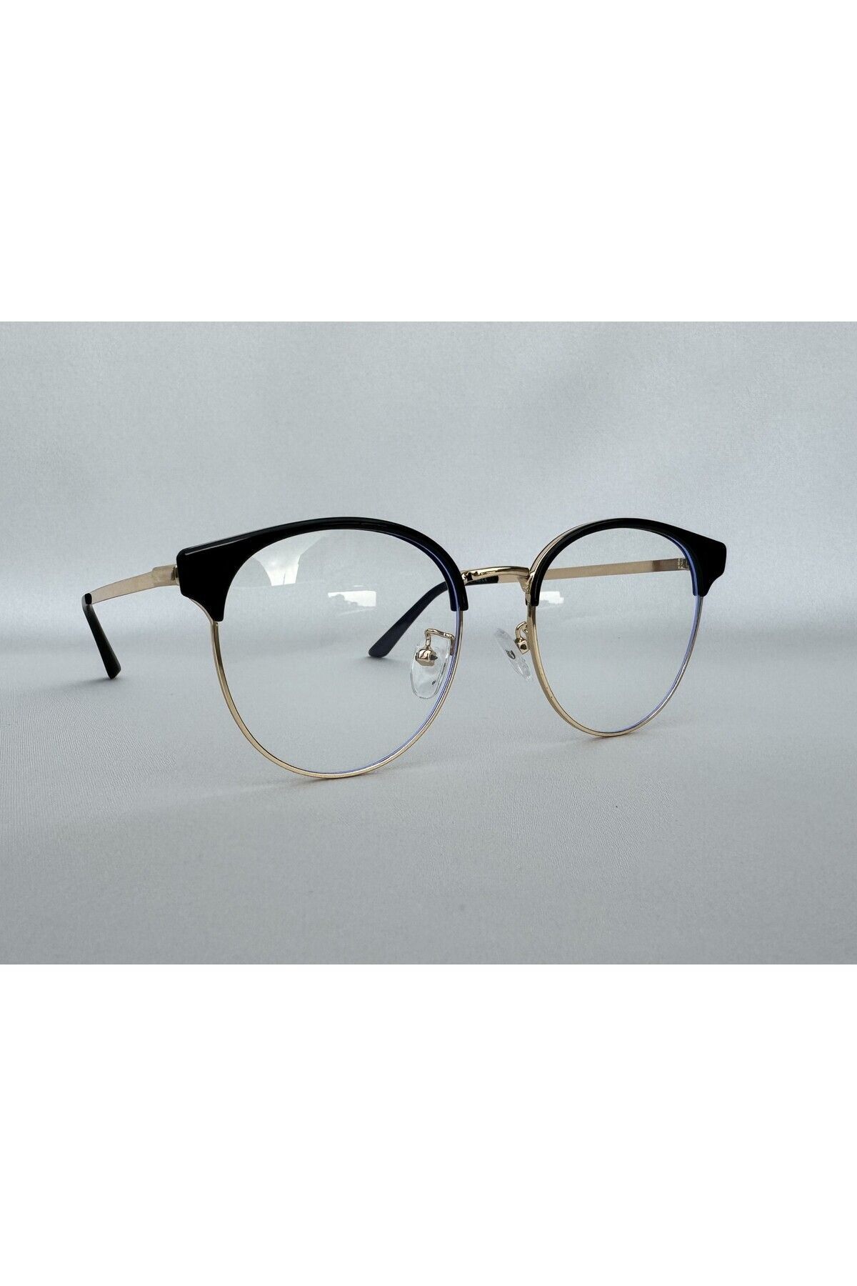 Doube Mavi Işık Korumalı Siyah Ekran Gözlüğü Camları Değişebilir Unisex Kadın Erkek