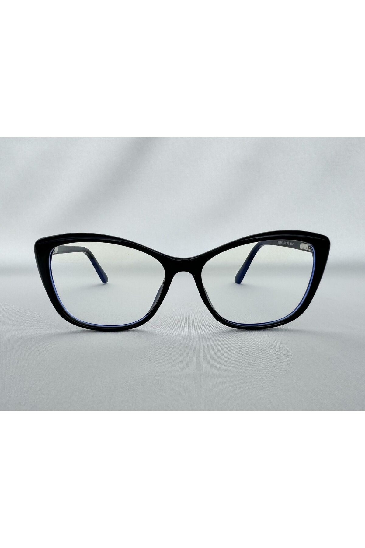 Zena Mavi Işık Korumalı Siyah Bilgisayar Ekran Gözlüğü Camları Değişebilir Kadın