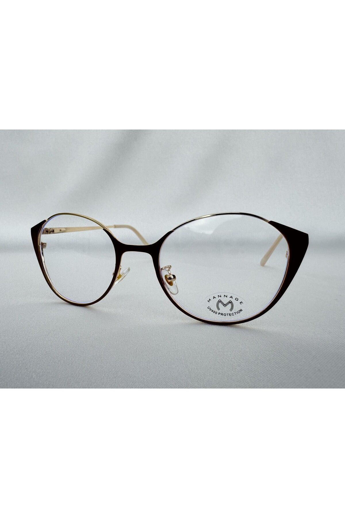 Riva Mavi Işık Korumalı Kahve Ekran Gözlüğü Camları Değişebilir Unisex Kadın Erkek