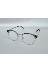 Doube Güneş Gözlüğü Mavi Işık Korumalı Gözlük Gri Unisex Kadın Erkek