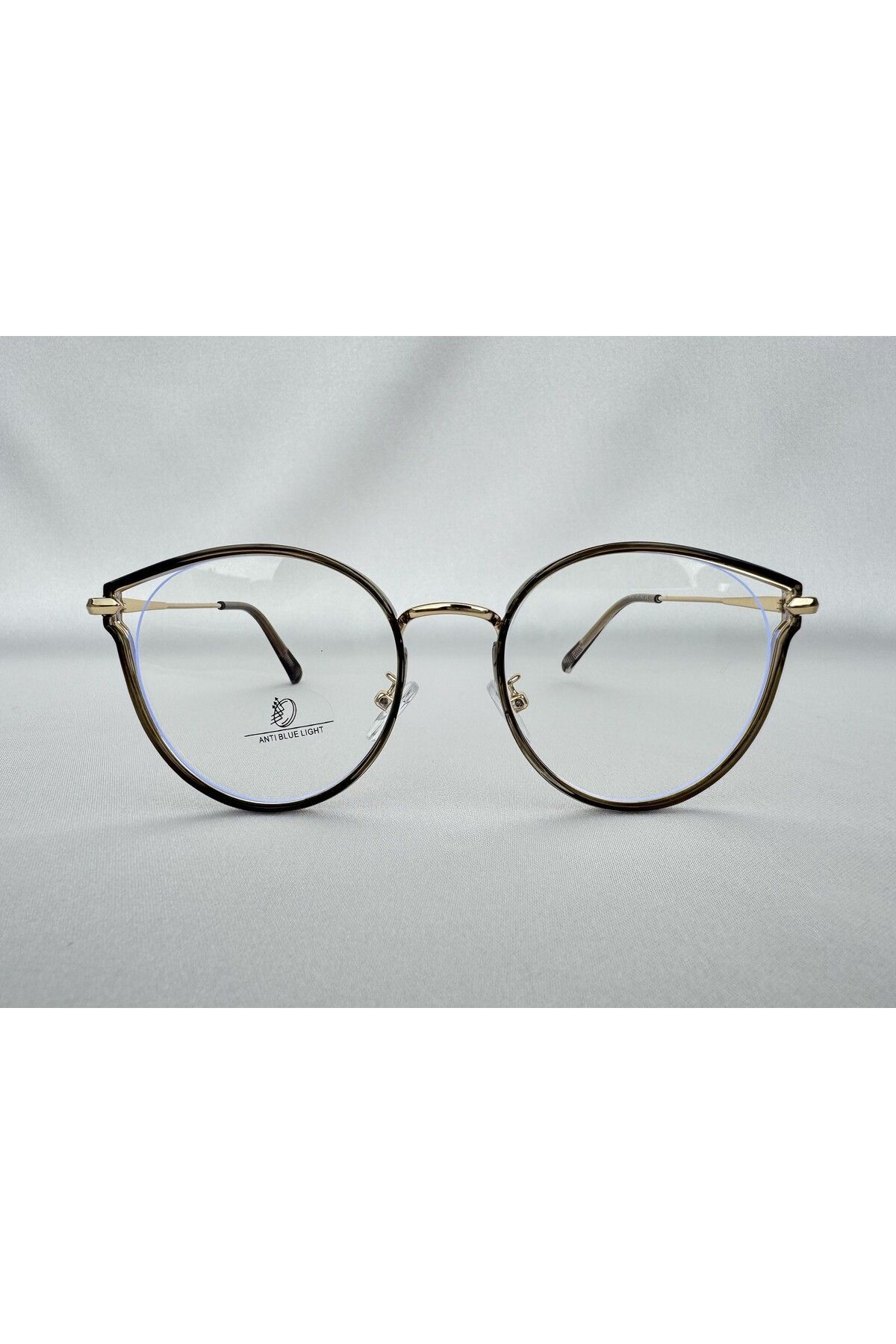 Lyra Mavi Işık Korumalı Kahve Bilgisayar Ekran Gözlüğü Camları Değişebilir Kadın