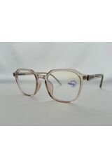 Tigin Mavi Işık Korumalı Nude Bilgisayar Ekran Gözlüğü Camları Değişebilir Unisex Kadın Erkek