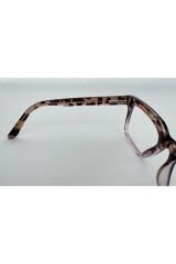 Cetus Mavi Işık Korumalı Leopar Bilgisayar Ekran Gözlüğü Camları Değişebilir Unisex