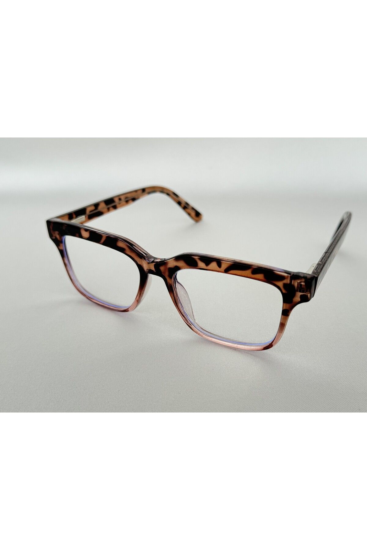 Cetus Mavi Işık Korumalı Leopar Bilgisayar Ekran Gözlüğü Camları Değişebilir Unisex