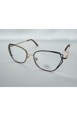 Horizon Cateye Mavi Işık Korumalı Kahve Ekran Gözlüğü Optik Uyumlu Camları Değişebilir Unisex