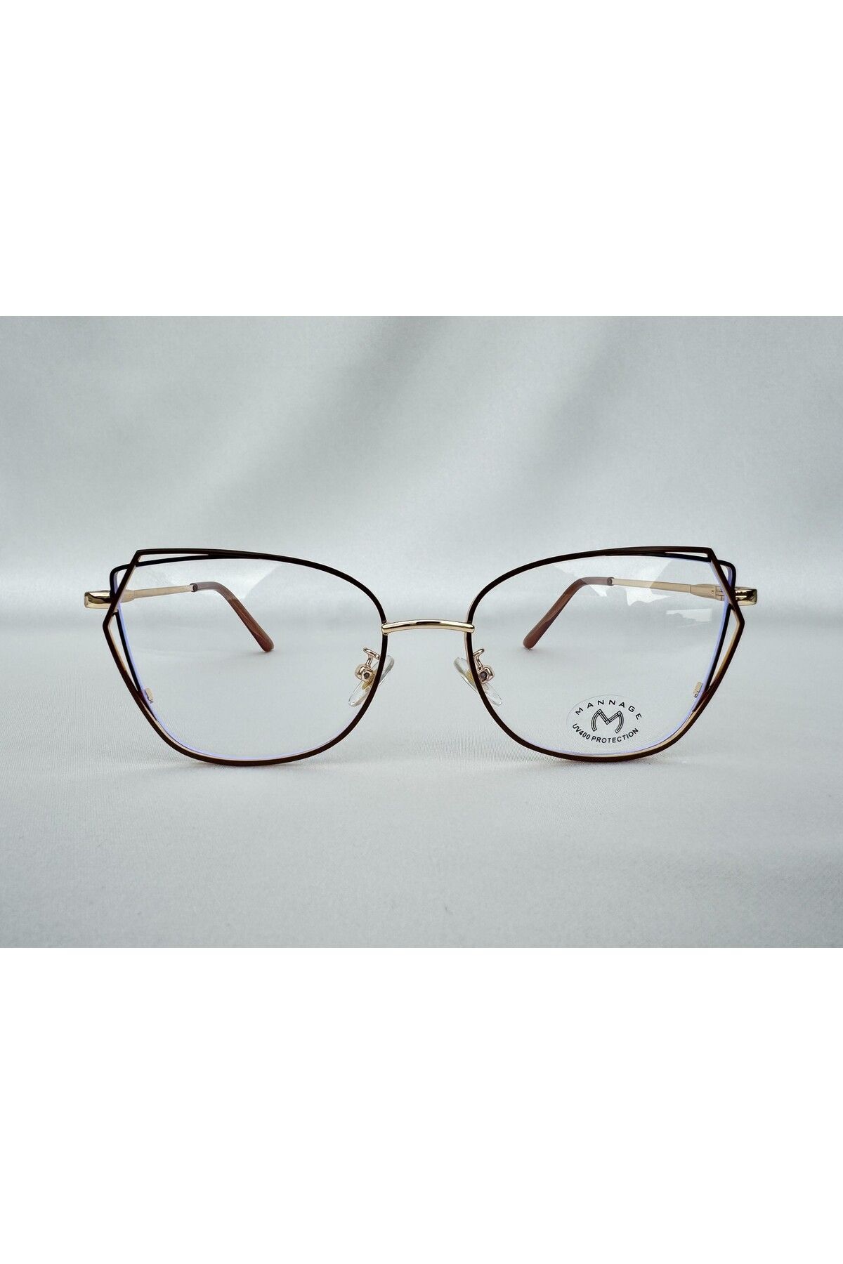 Horizon Cateye Mavi Işık Korumalı Gri Ekran Gözlüğü Optik Uyumlu Camları Değişebilir Unisex