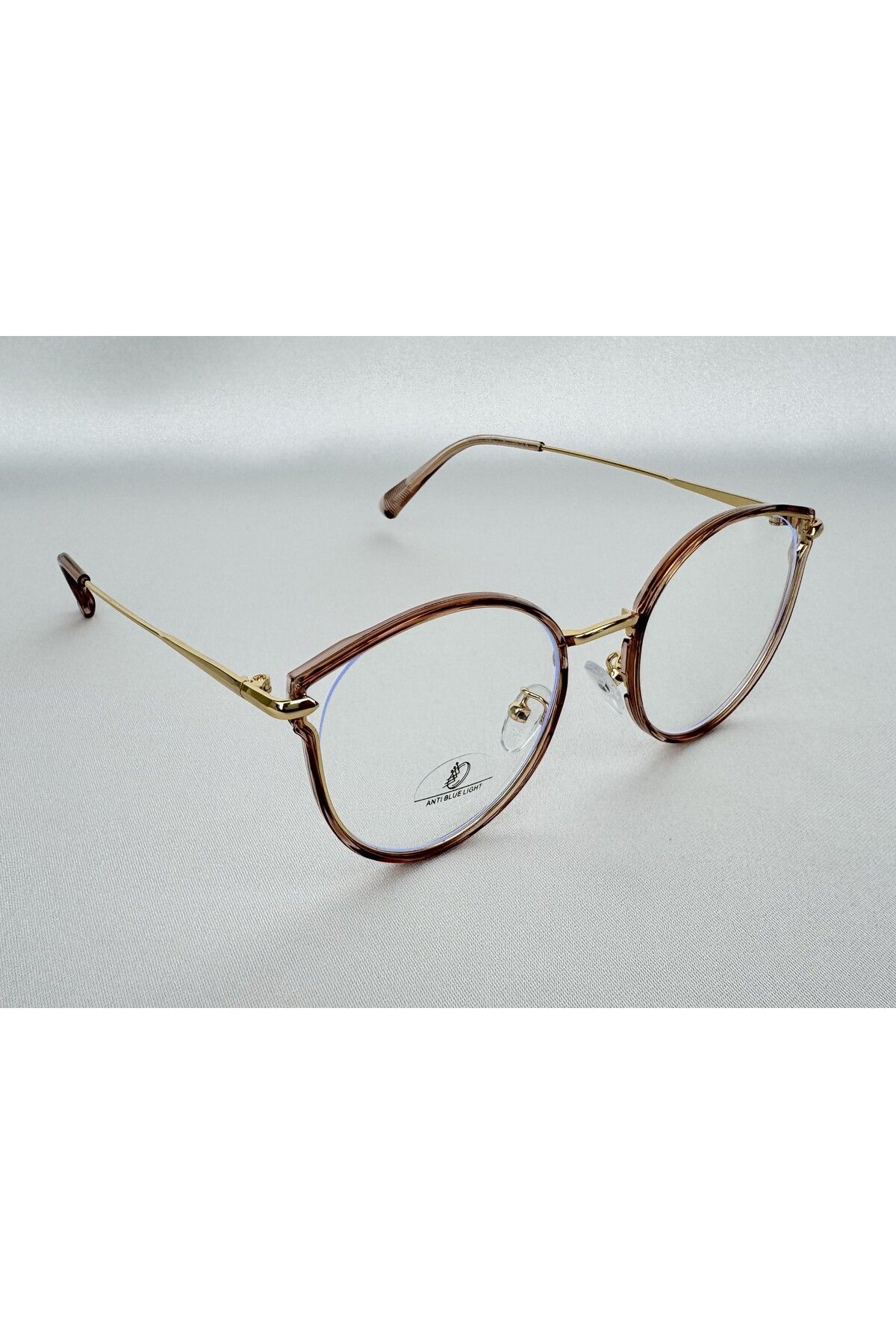 Lyra Mavi Işık Korumalı Bej Bilgisayar Ekran Gözlüğü Camları Değişebilir Kadın