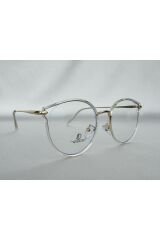 Lyra Mavi Işık Korumalı Şeffaf Bilgisayar Ekran Gözlüğü Camları Değişebilir Kadın