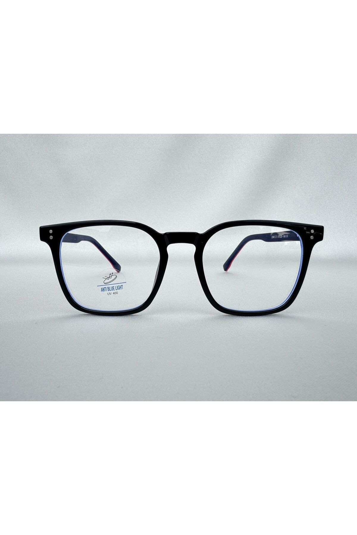 Arin Mavi Işık Korumalı Siyah Ekran Gözlüğü Camları Değişebilir Unisex Kadın Erkek